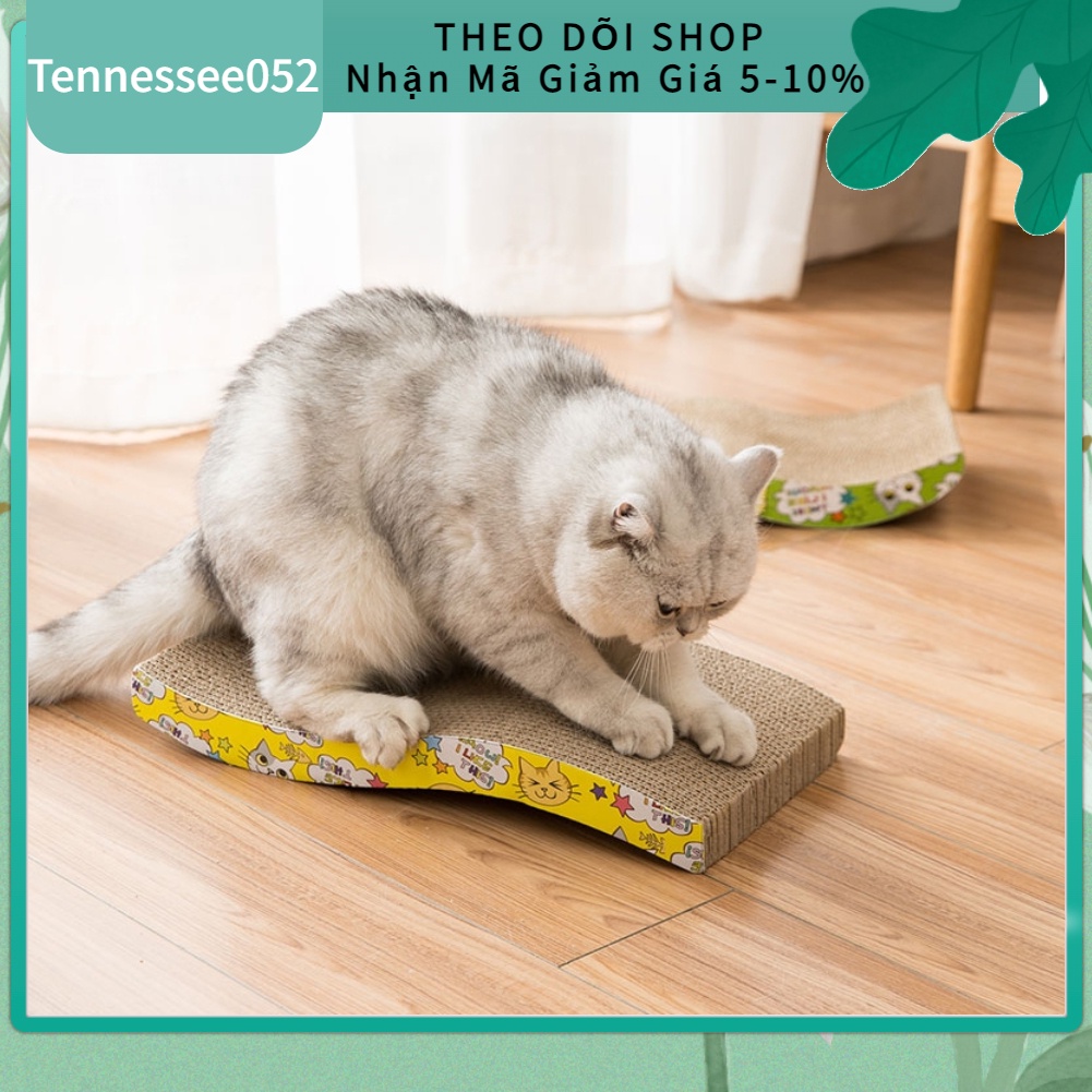 Bàn cào móng cao cấp cho mèo an toàn dễ thương chống xước Tennessee052