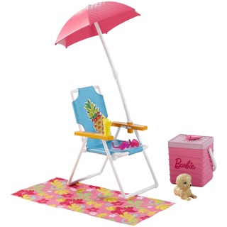 Phụ kiện picnic DXB69 bổ sung cho bộ sưu tập Barbie yoga có khớp made to move
