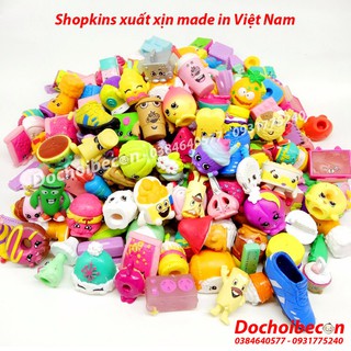 Shopkins Combo 33 mẫu khác nhau - Đồ chơi thực phẩm mini food Shopkins #Shopkin