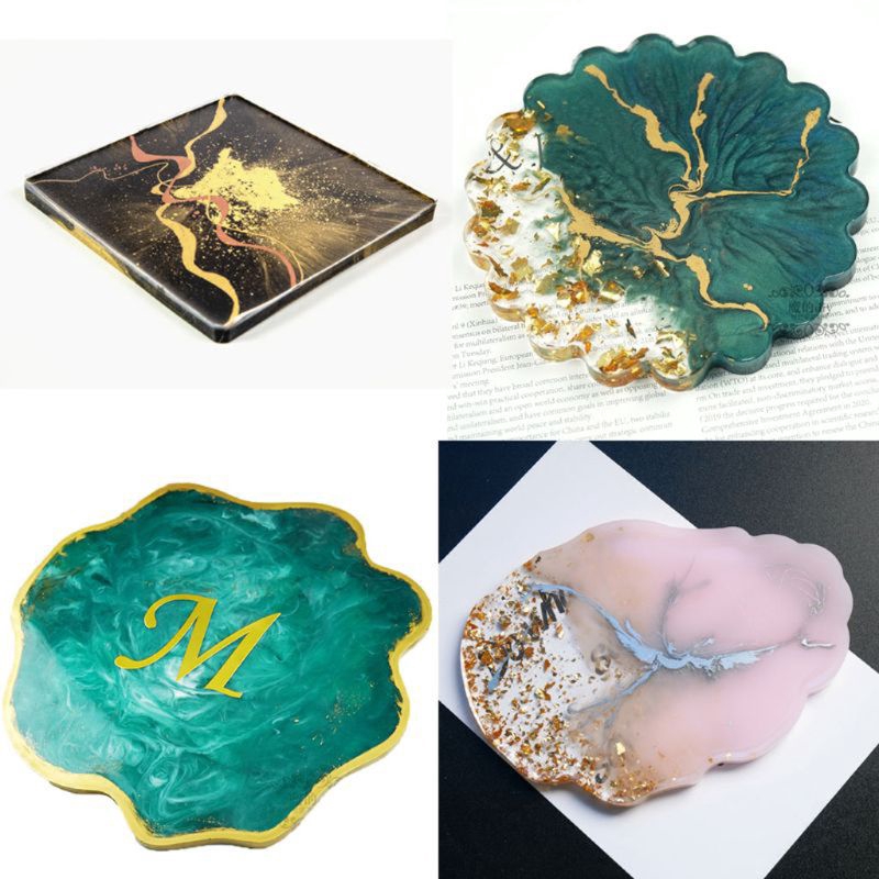 Hộp 3g Bột Màu Đá Cẩm Thạch Nhiều Màu sắc Lấp Lánh Dùng Để Làm Đồ Trang Trí