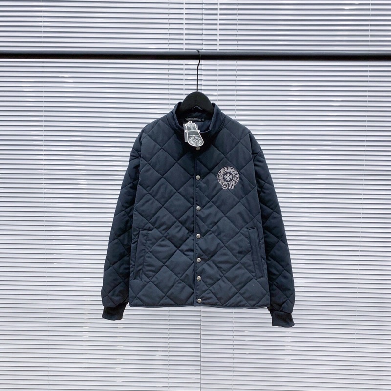 Áo khoác bông cho nam và nữ logo thương hiệu thời trang Chrome Hearts 2021 cao cấp