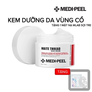Kem Dưỡng Da Vùng Cổ Medipeel Naite Thread Neck Cream 100ml- Nuôi dưỡng,làm săn chắc vùng da cổ Tặng Mặt Nạ