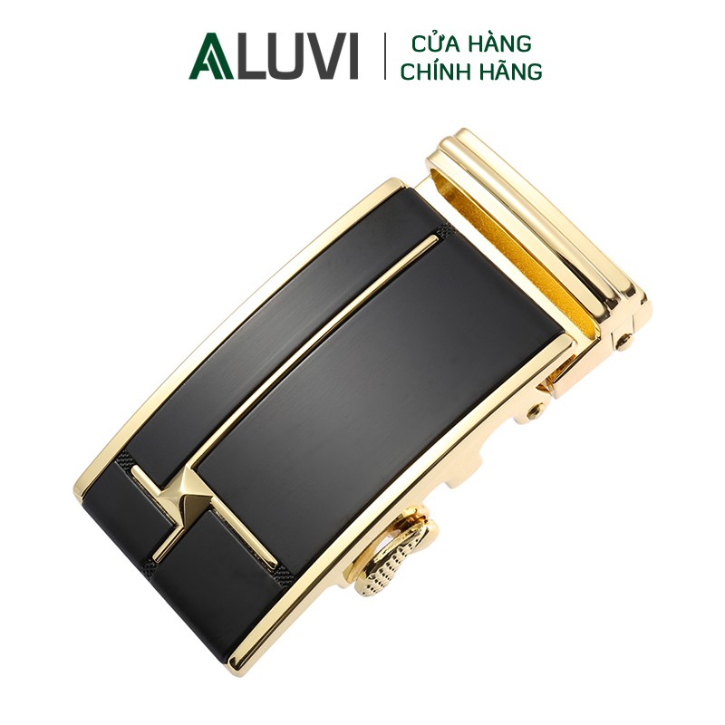 Mặt thắt lưng nam Aluvi, kiểu mặt khóa thắt lưng tự động, phù hợp dây lưng, dây nịt nam bản 3.5cm - MT16