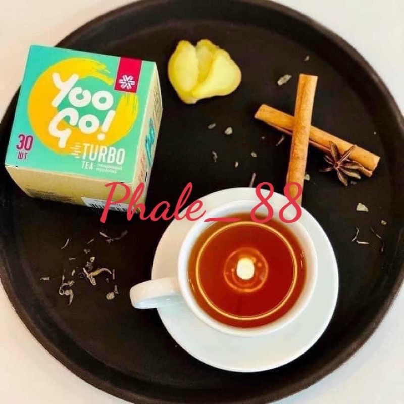 [Mẫu mới]- Trà thảo mộc Yoo go Turbo Tea Body T Siberiab Health 30 túi/1 hộp