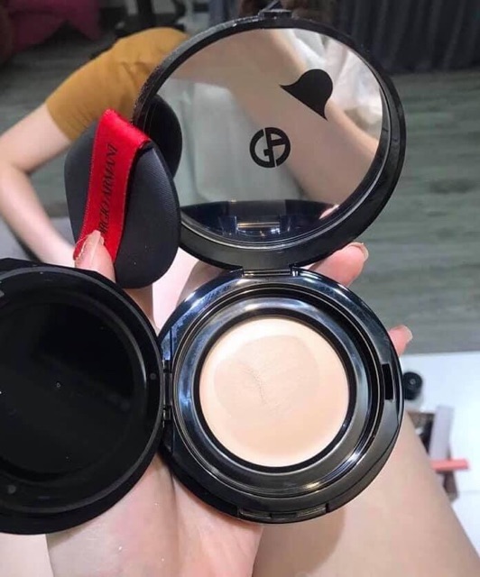 ❌❌ Chỉ một lớp GIORGIO ARMANI POWER FABRIC FOUNDATION BALM bao thầu tất cả  các bước makeup truyền thống ?? | Shopee Việt Nam