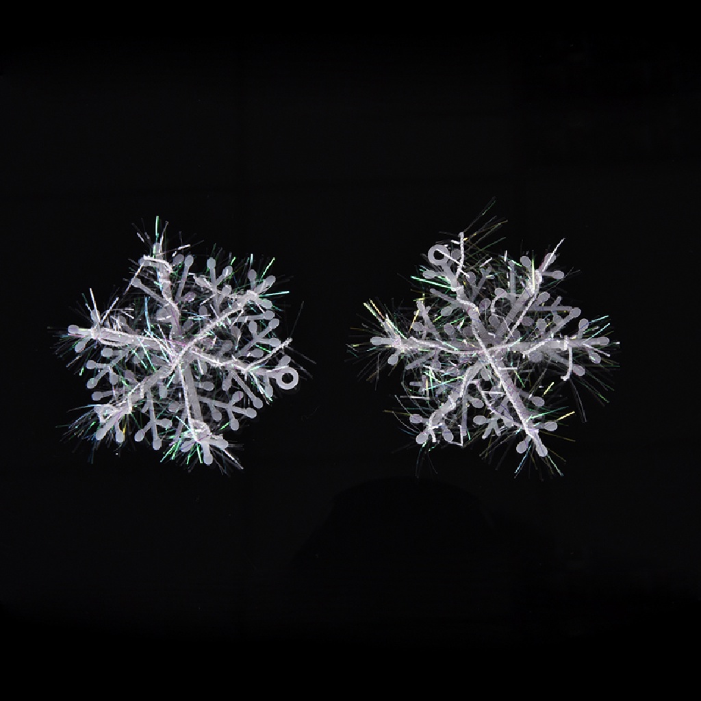 6 / 12 / 30 / 60 Bông Tuyết Trắng Trang Trí Cây Thông Noel