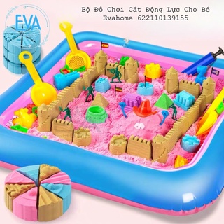 Bộ Đồ Chơi Cát Động Lực Sinh Học Cho Bé Kèm Phao Khuôn Nặn Và Hộp Đựng An Toàn M622