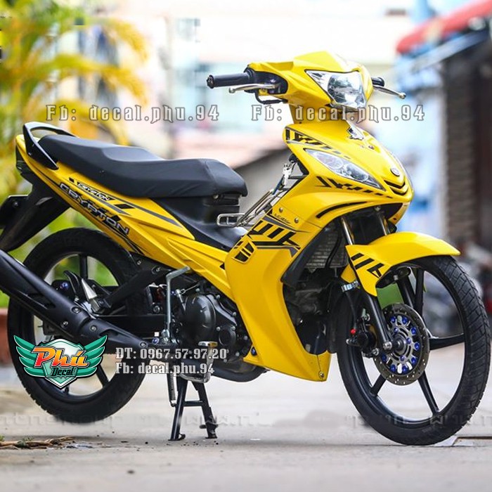 Tem rời Exciter 2006-2010 Crypton vàng (V)