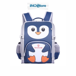 Balo Sakos cho bé chống gù - Balo LIGHTLY NG00 (Penguin)