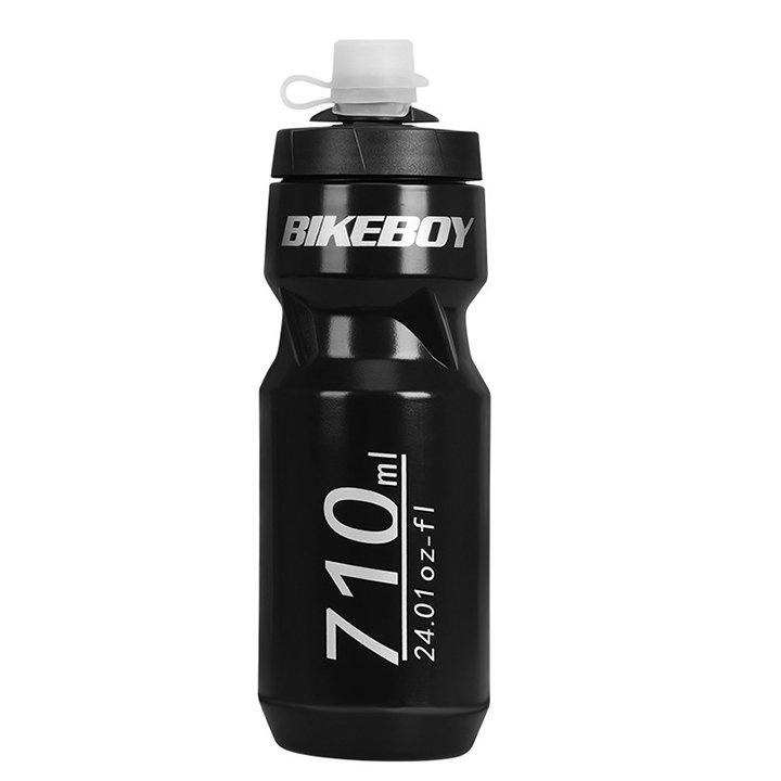 Bình nước xe đạp thể thao chất liệu nhựa không mùi Bikeboy 710ml