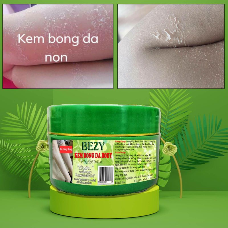 Kem Bong Da Body Siêu Trắng Nhanh Sau 5 Ngày