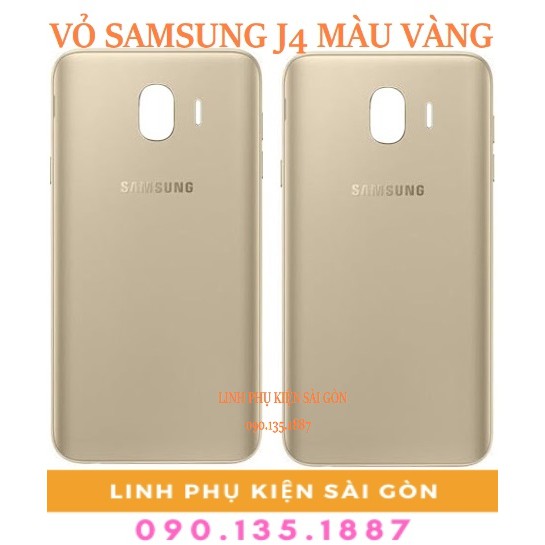 VỎ SAMSUNG J4 MÀU VÀNG