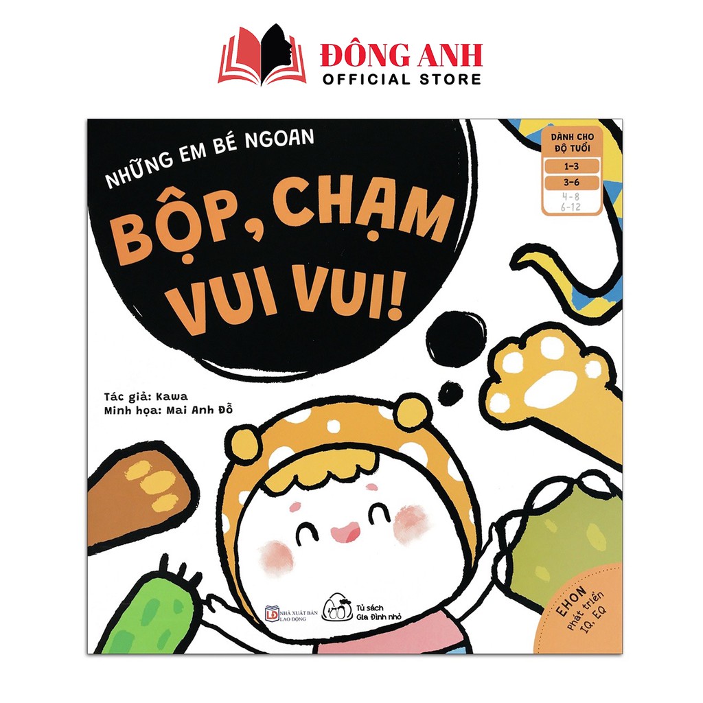 Sách - Combo 6 cuốn Ehon Những Em Bé Ngoan giúp phát triển IQ, EQ cho trẻ từ 1-6 tuổi