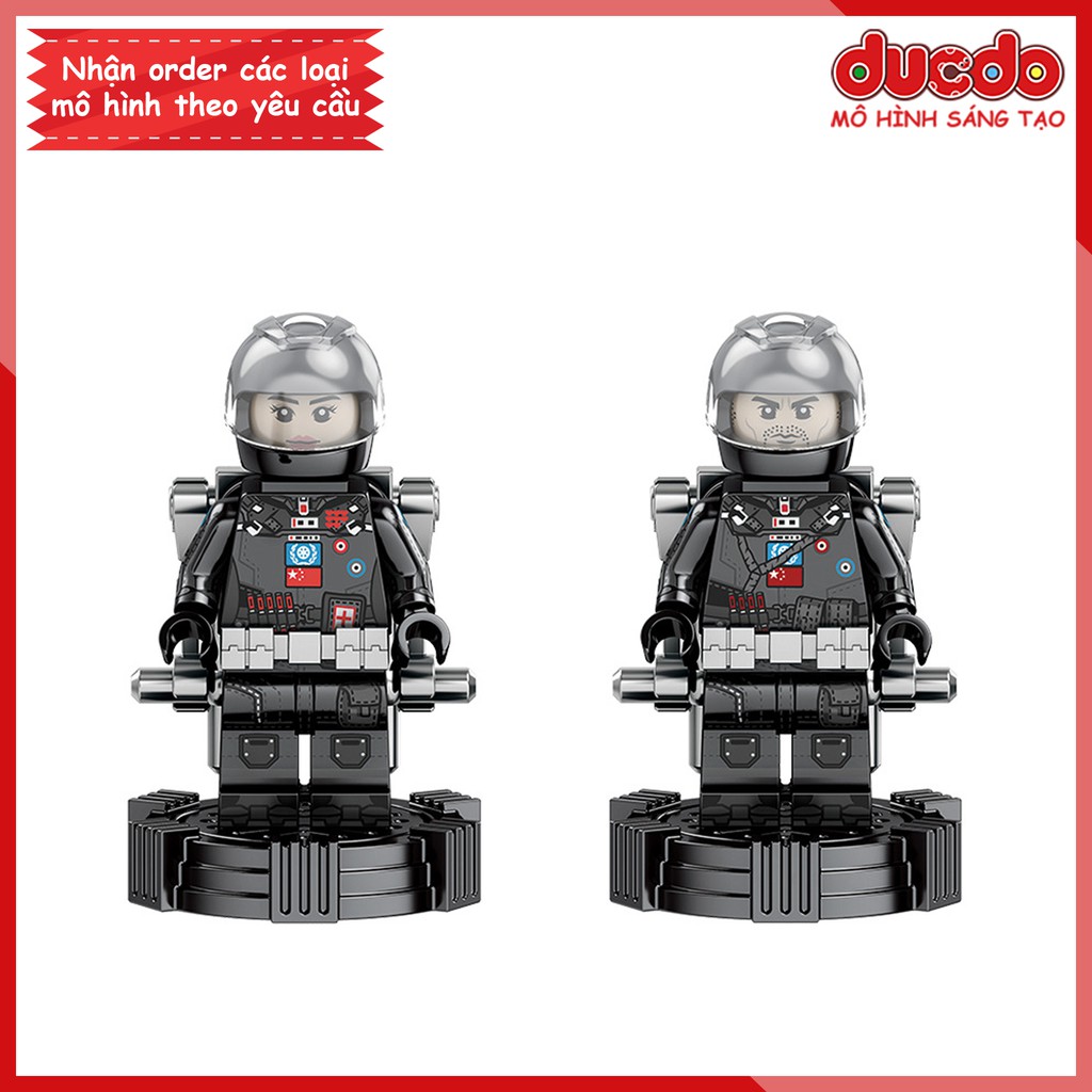 Sembo 107027 Lắp ghép xe vận chuyển lính CN171 trong The Wandering Earth - Đồ chơi Xếp hình Mô hình WW2
