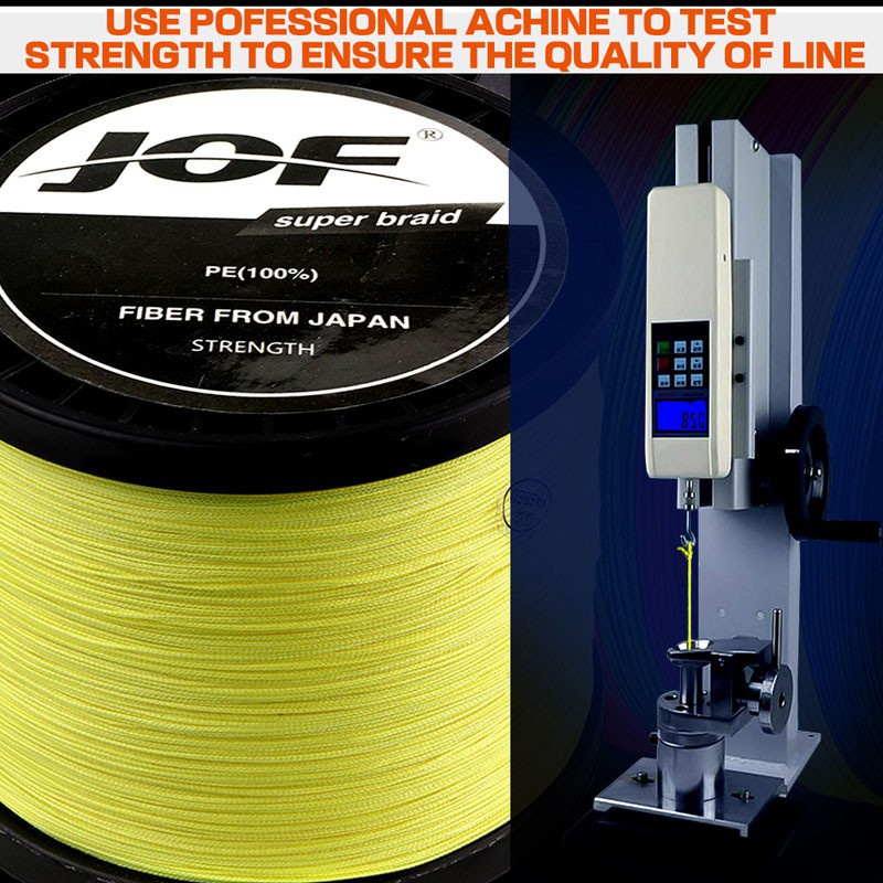 Cuộn dây câu cá bện 4 sợi PE siêu chắc chắn 300M