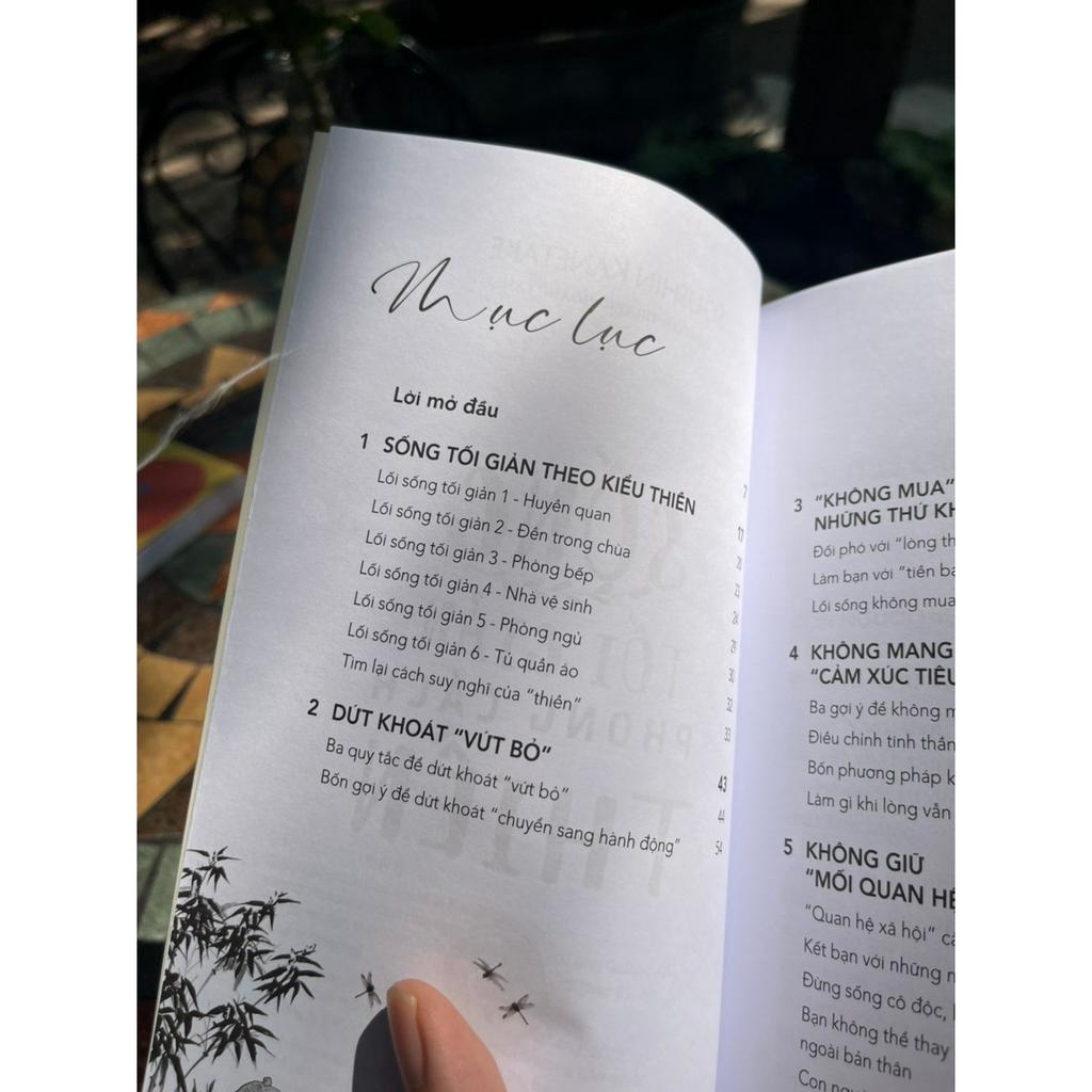 Sách - Sống Tối Giản Phong Cách Thiền – Soushin Kanetake – Trương Hoàng Lan dịch – VanLangBooks – NXB Hồng Đức (Bìa mềm)