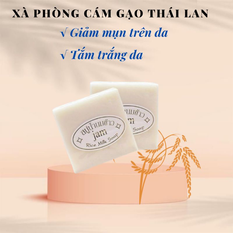 Xà Phòng Cám Gạo Trắng Da
