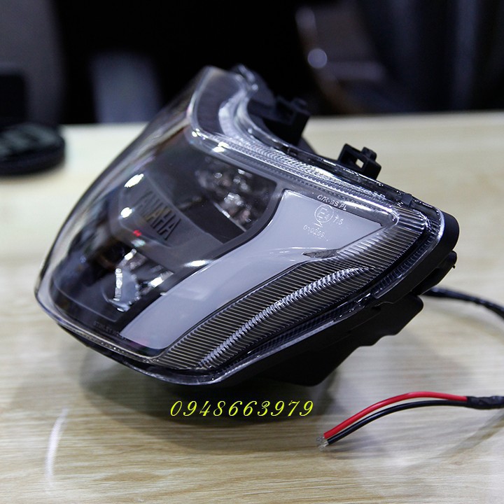 Đèn pha 2 tầng exciter 150 audi V8