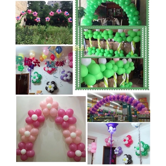 20pcs Balloon Plum Flower Clip Tie Balloon blassom Decoration