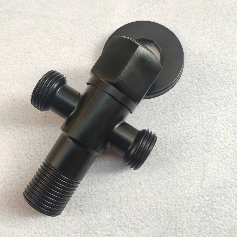 Van Vòi Xịt Nước Vệ Sinh 2 Chiều Màu Đen