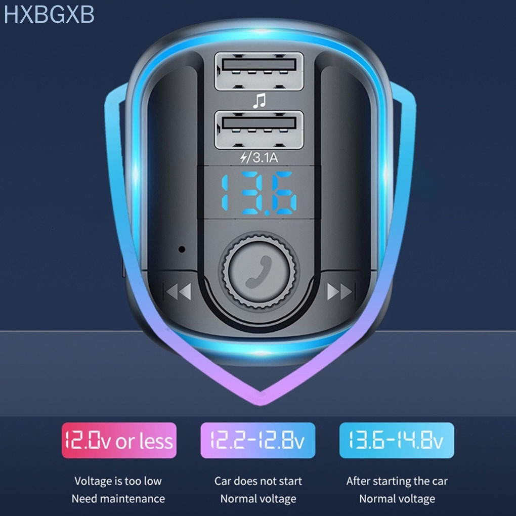 Máy Nghe Nhạc Mp3 Bluetooth Không Dây Tích Hợp Sạc Điện Thoại Kèm Micro Hxbg