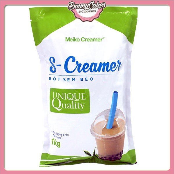 BỘT KEM SỮA BÉO S-CREAMER PHA TRA SỮA-TĂNG ĐỘ NGẬY CHO TRÀ SỮA GÓI 1KG