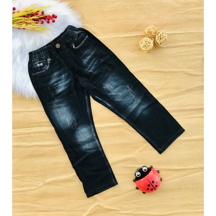 🚀 Quần jean dài bé trai từ 23-40kg