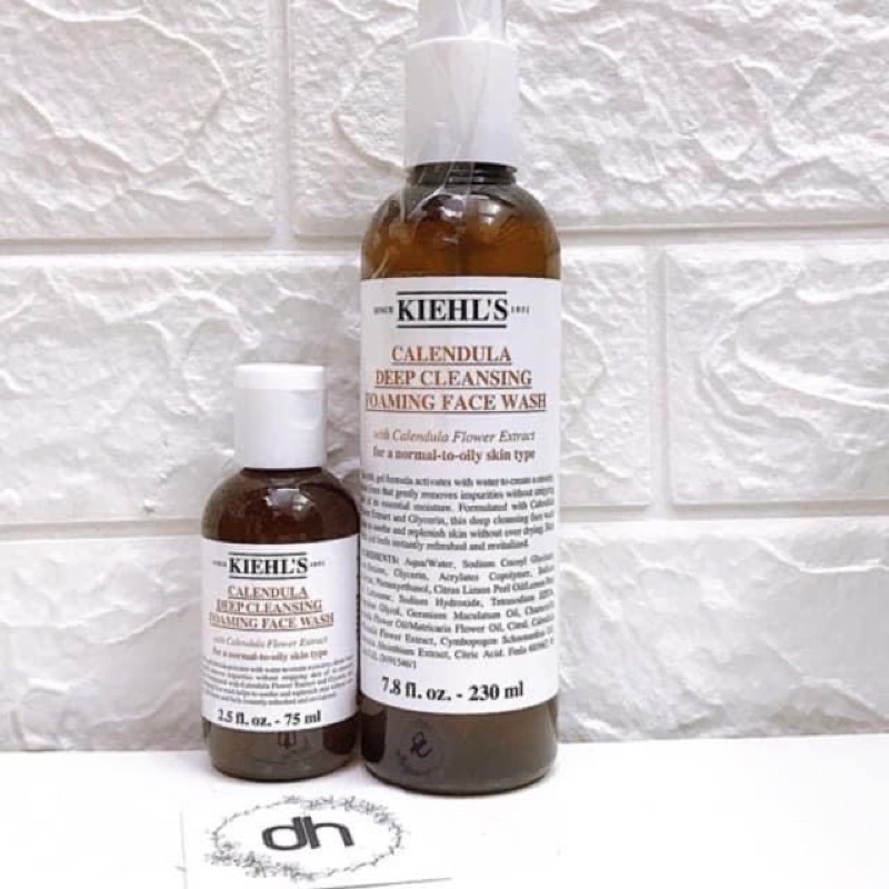 Sữa rửa mặt hoa cúc Kiehl’s 230ml/30ml