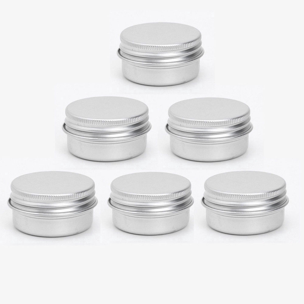 [Hàng mới về] Hộp thiếc tròn dùng đựng phấn trang điểm 17*41mm tiện dụng