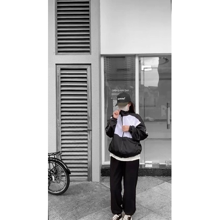 Áo Khoác Dù INSANE l WindBreaker B/W Jacket
