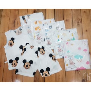 Set 5 bộ ba lỗ đùi cotton giấy