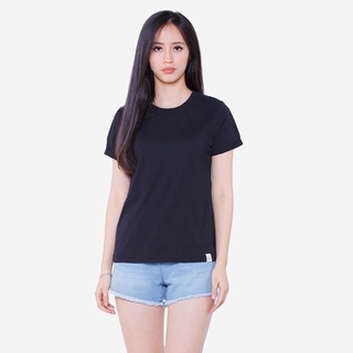 Áo thun trơn cổ tròn
