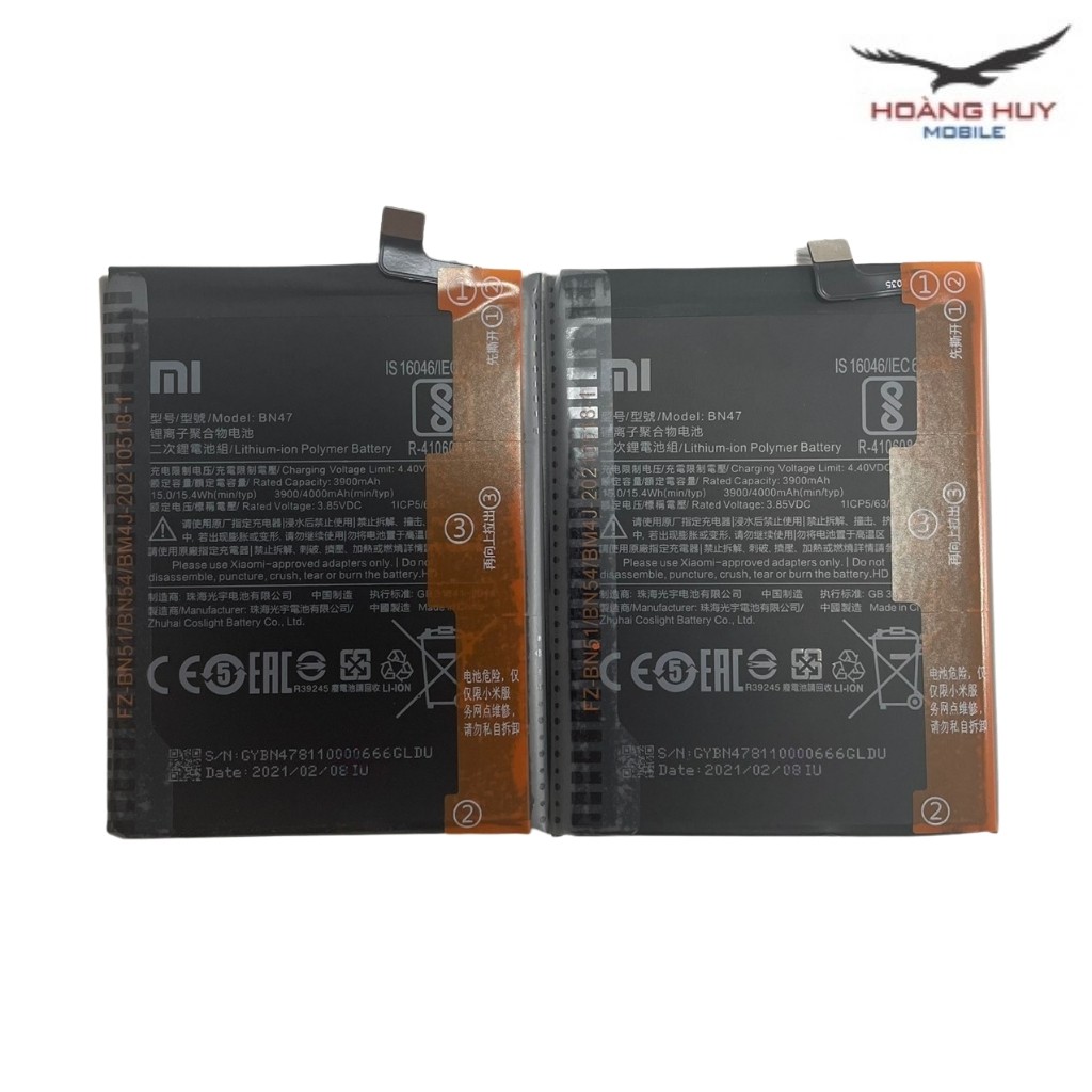 Pin Redmi 6 Pro,Xiaomi A2 Lite,BN47 Dung Lượng 4000mAh Hàng Zin Nhập Khẩu Bảo Hành 6 Tháng 1 Đổi 1