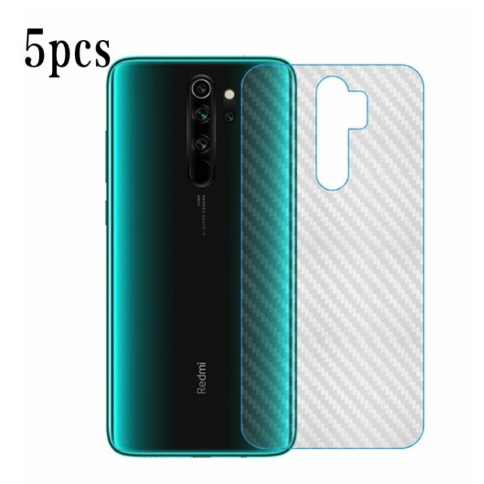 5 Miếng Dán Bảo Vệ Lưng Điện Thoại Xiaomi Redmi Note8Pro Note7Pro Xaiomi 9 / 9tpro 10x5g / 10xpro5g Redmi 9t 9 Power Redmi 9a / 9t 9i Redmi 9c Mix 8apro Redmi 8a Redmi 7a 6a