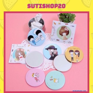 Gương Tròn Mini ❤️💖𝑭𝑹𝑬𝑬𝑺𝑯𝑰𝑷 💖❤️ Gương Tròn Mini Bỏ Túi Nhỏ Gọn Tiện Dụng