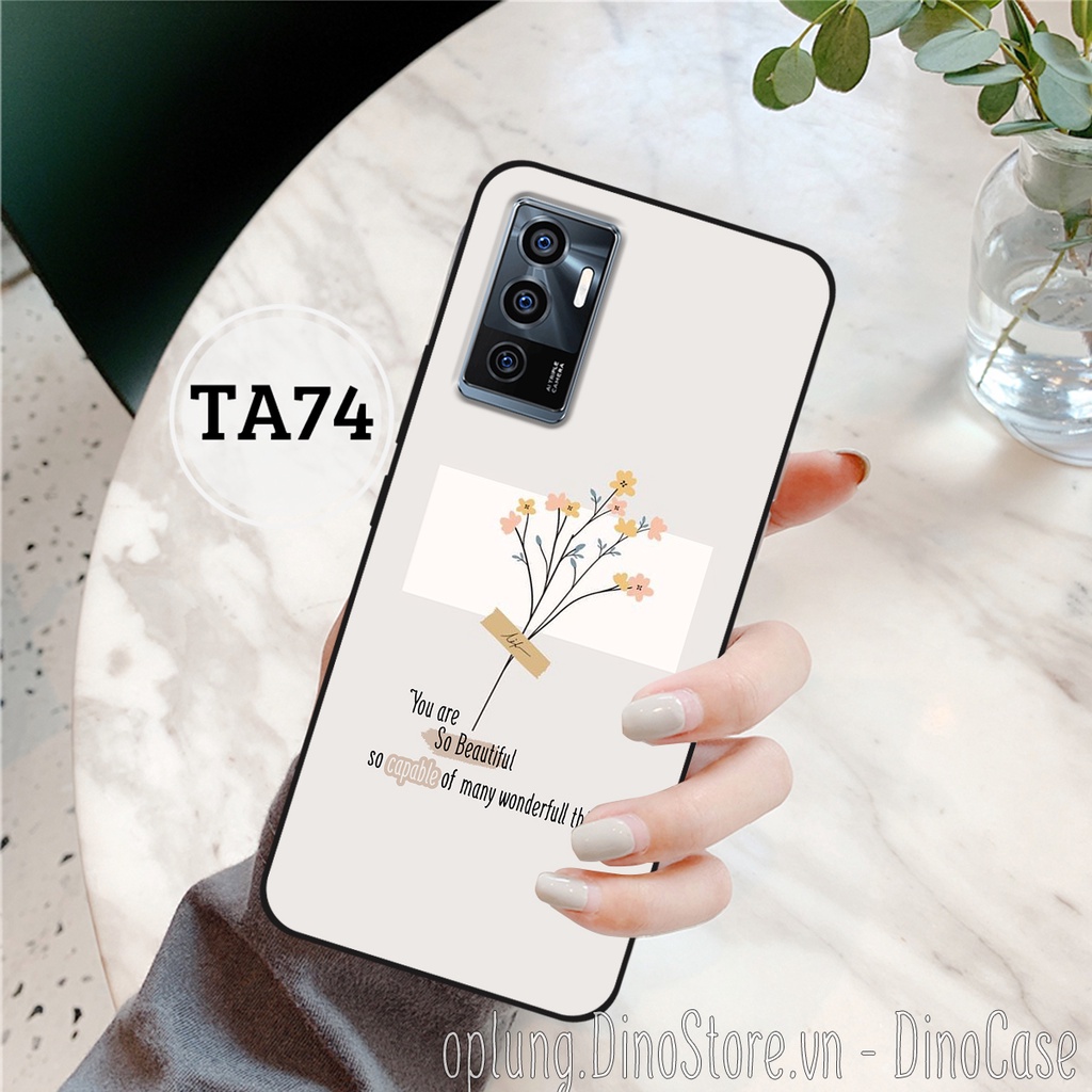 Ốp lưng điện thoại Vivo V23E - Vivo V23 5G - Ốp lưng Vivo in hình hoa cỏ nữ tính nhẹ nhàng Vintage dễ thương.