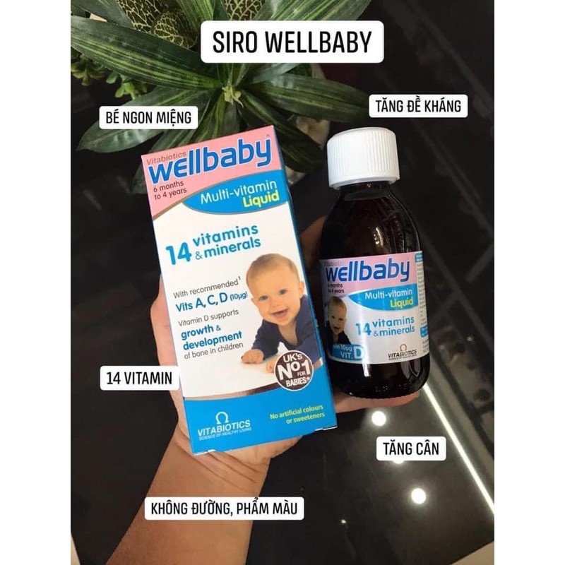 🍉Wellbaby Multi 14 vitamin Uk🍒🍒