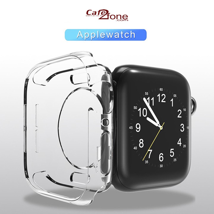 Ốp viền Apple Watch chống sốc silicon mềm bảo vệ toàn thân - Cafe2fone