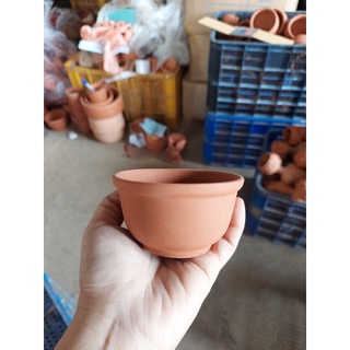 CHẬU ĐẤT NUNG HÌNH CHÉN