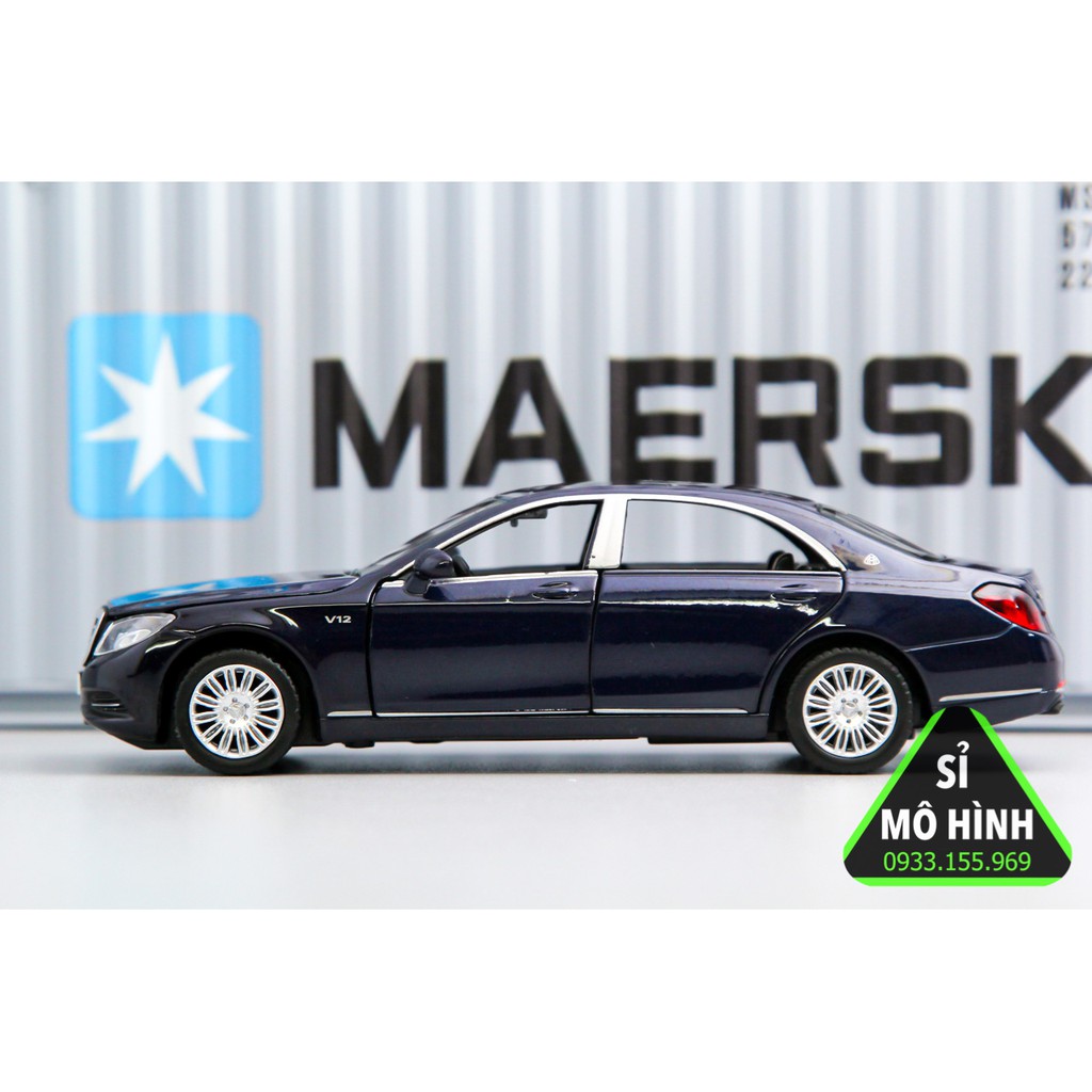 [ Sỉ Mô Hình ] Mô hình xe Mercedes S600 Maybach 1:32