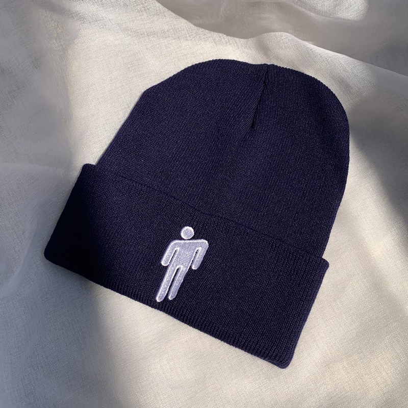 Mũ len họa tiết thêu thời trang hiphop đường phố năng động