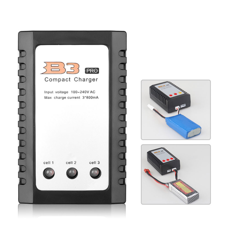 Bộ Sạc Pin Cân Bằng Imaxrc B3 Pro Compact 2S-3S Lipo 110-240V AC Cho Máy Bay Điều Khiển Từ Xa
