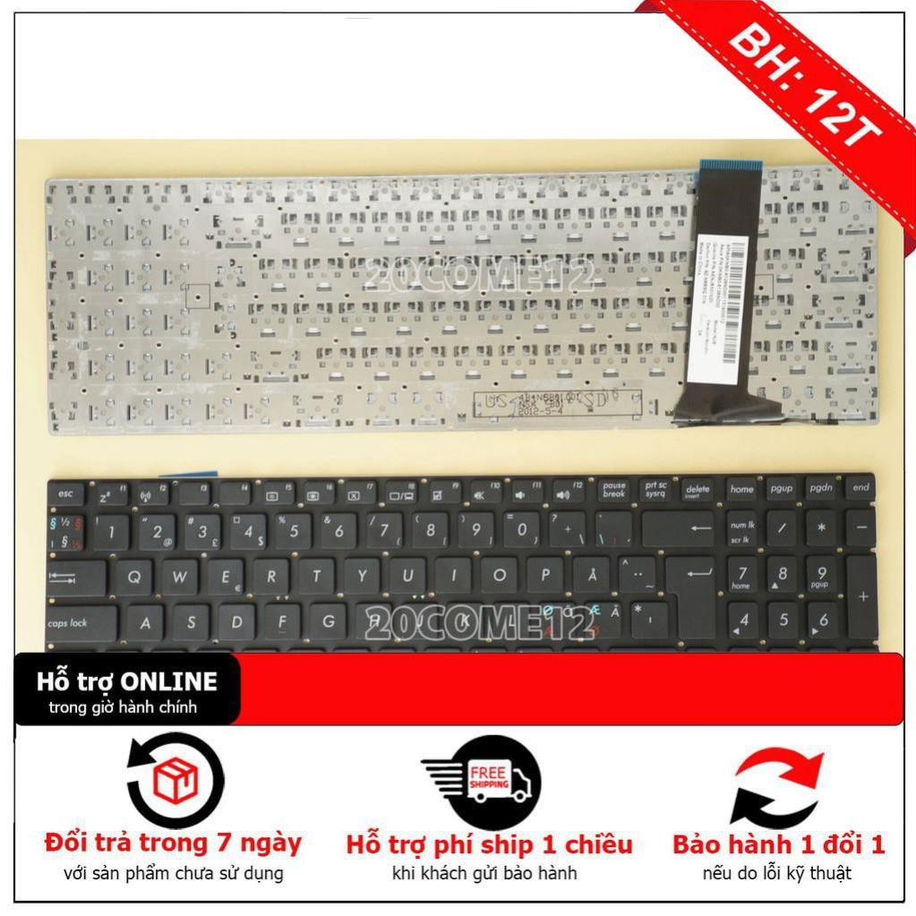 [BH12TH] Bàn phím laptop Asus N56J N45JN N550 Q550 Keyboard