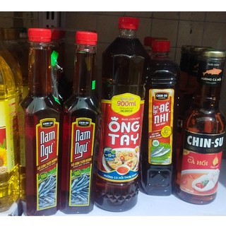 Nước mắm Nam ngư, ông tây, chinsu