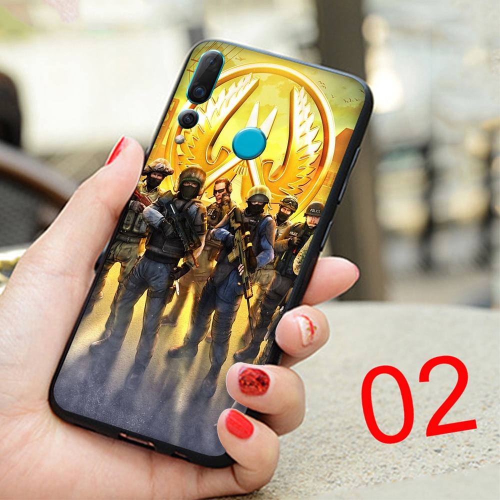 Ốp Điện Thoại Mềm Hình Cs Go Cho Xiaomi Mi 10 Redmi 8 8a Note 8 9 Pro Max No28