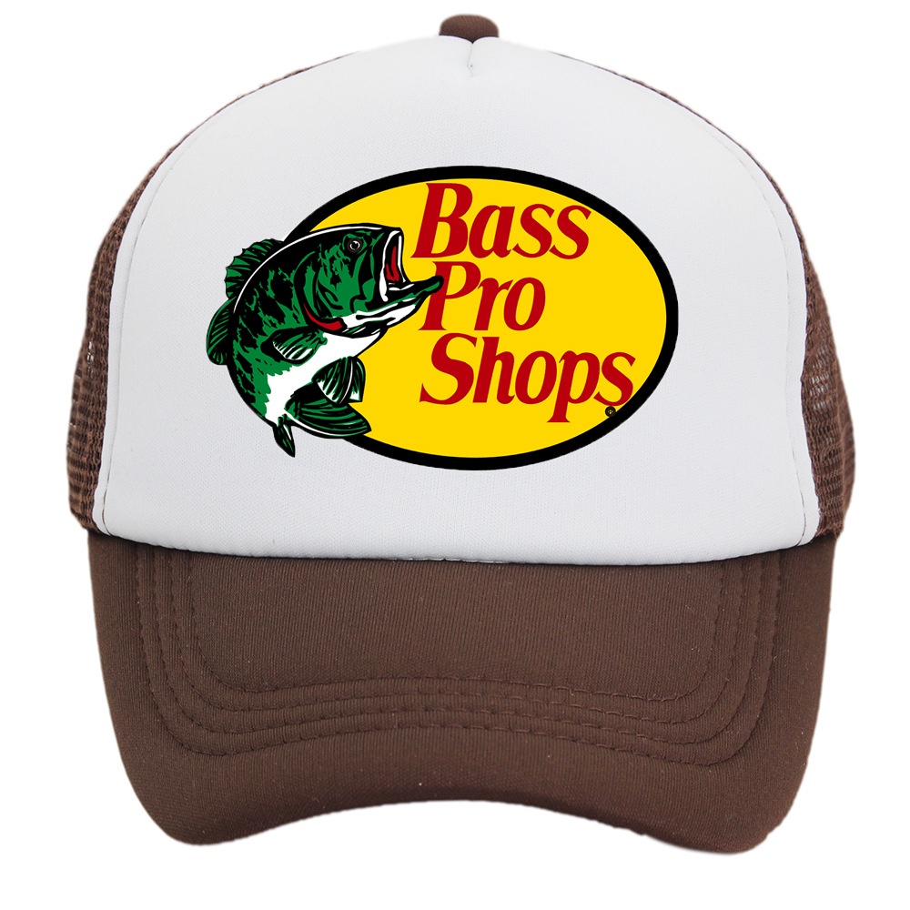 Bass pro Mũ Lưỡi Trai Phối Lưới In Họa Tiết Thời Trang Mùa Hè