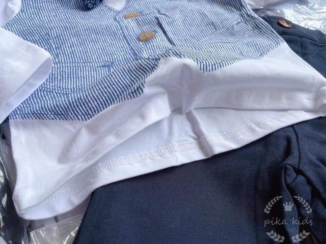 Bộ vest hm xuất bé trai