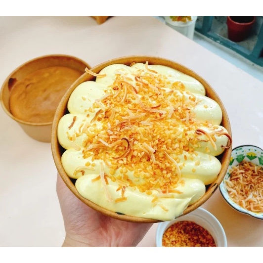 Dừa nướng / Vụn dừa nướng (topping cho trà sữa kem dừa nướng, kem,...)