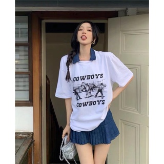 [HÀNG ORDER] Set yếm jean + áo pull
