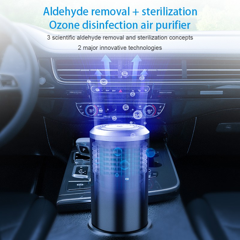 Máy Lọc Không Khí Mini 99.9% Tiện Dụng Cho Xe Hơi / Nhà Cửa / Văn Phòng